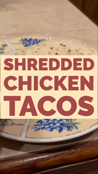 Instagram Reel cover of How to Make Shredded Chicken Tacos