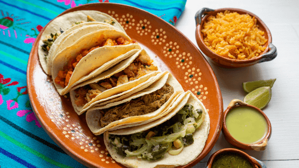 Tacos with La Luz Tortillas